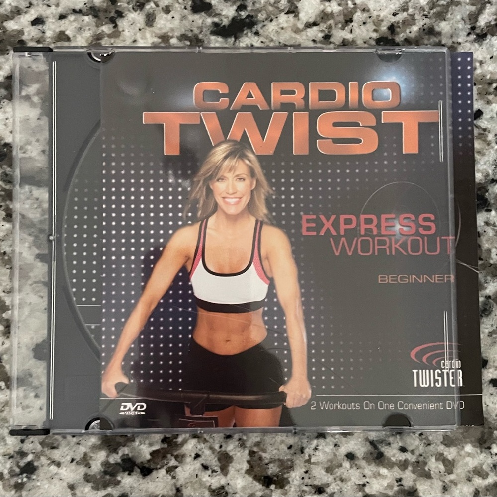 EUC “Cardio Twist, Express Workout” for beginners DVD. Cardio Twister Exercise
